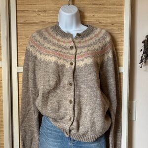 Uniqlo + INES DE LA FRESSANGE Fair Isle Cardigan